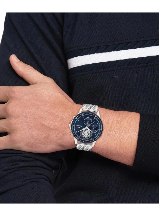 TOMMY HILFIGER  Mens Analog Multifunction Quartz Watch With Stainless Steel Bracelet - 1710609 for Men | Best Price UAE